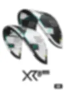 Two 2023 Y8 LW kitesurf kites
