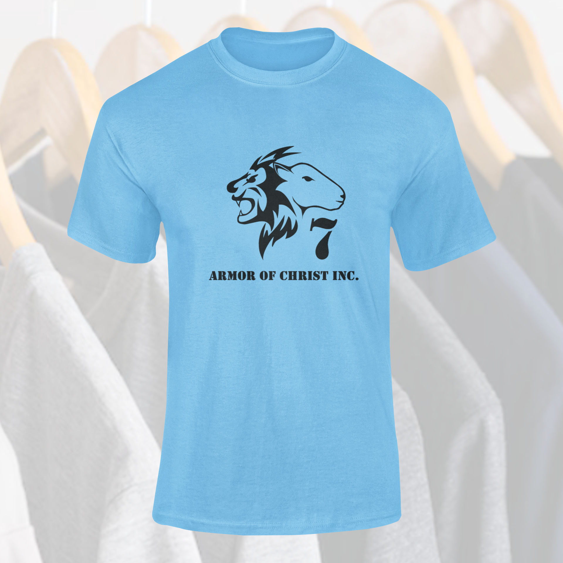 AOC 7 Light Blue & Black