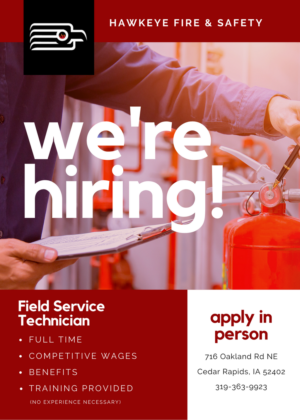 Fire Protection Iowa, United States Hawkeye Fire & Safety