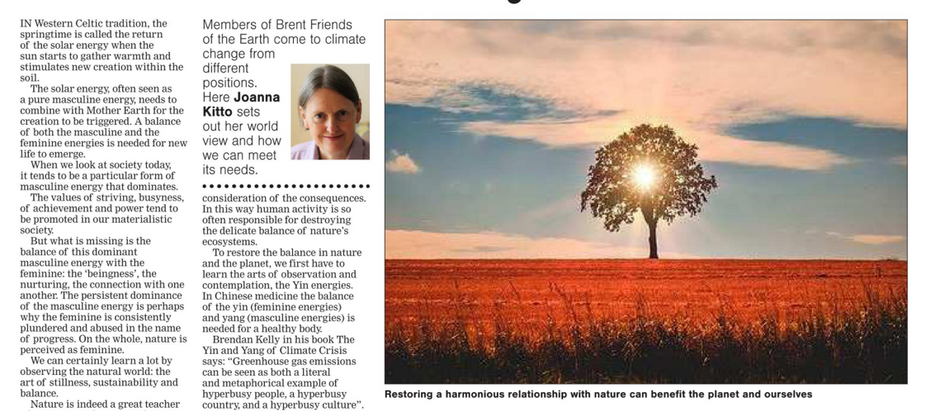 Our September Article in the Brent and Kilburn Times
