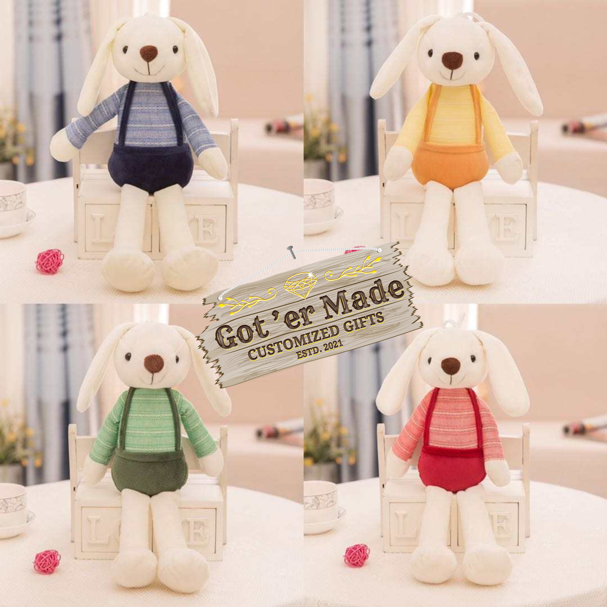 BUNNY DOLL IN SHORTS