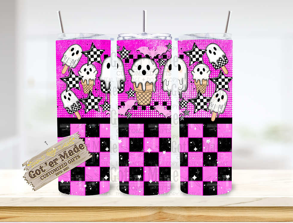Thumbnail: 20 OZ TUMBLER - GHOST ICE CREAM