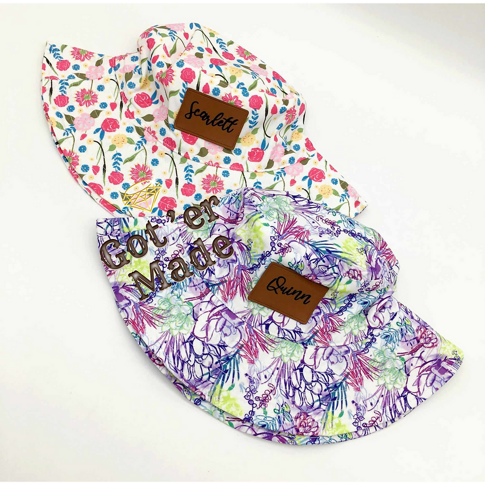 Thumbnail: KID'S PERSONALIZED BUCKET HAT