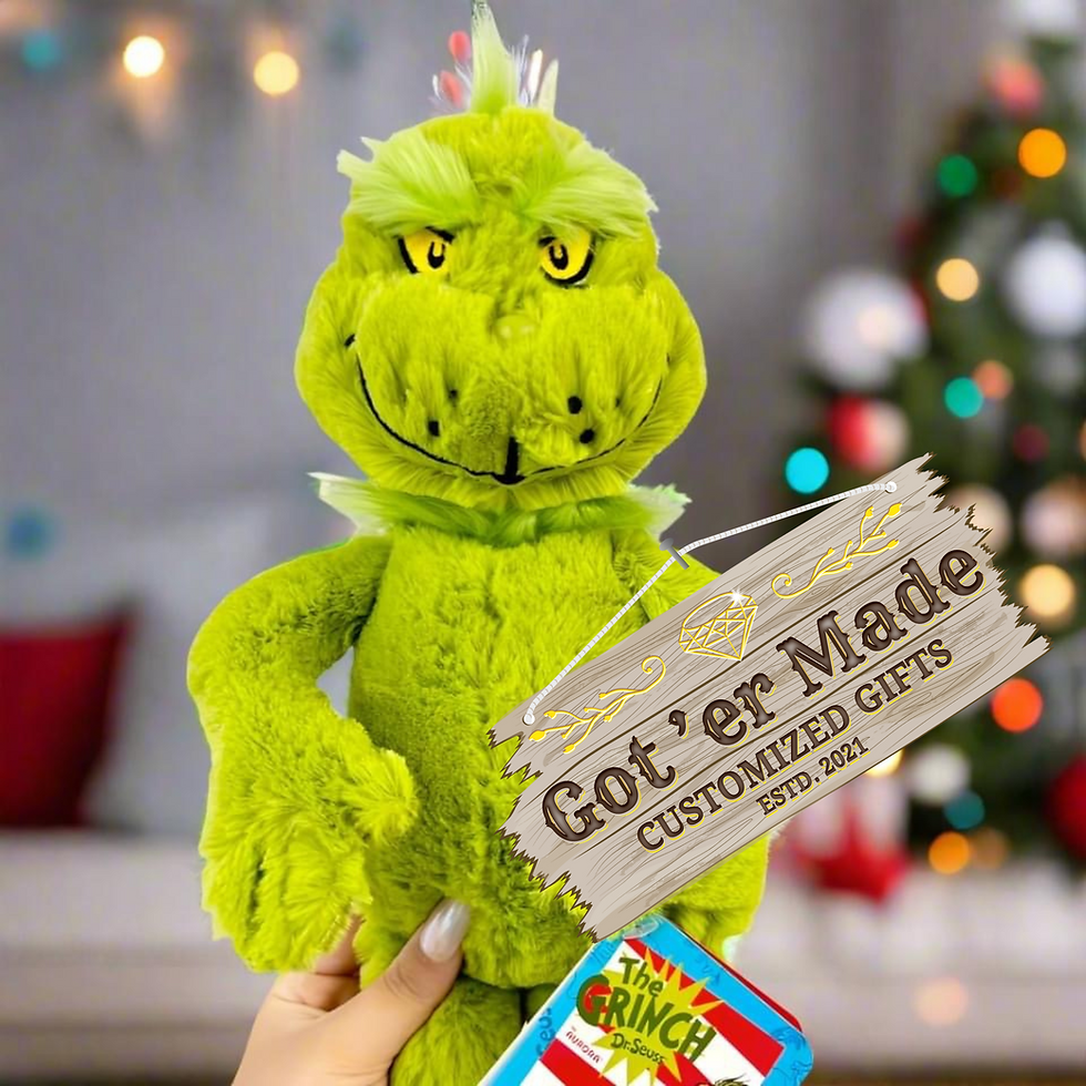 Thumbnail: GREEN GRUMP PLUSH