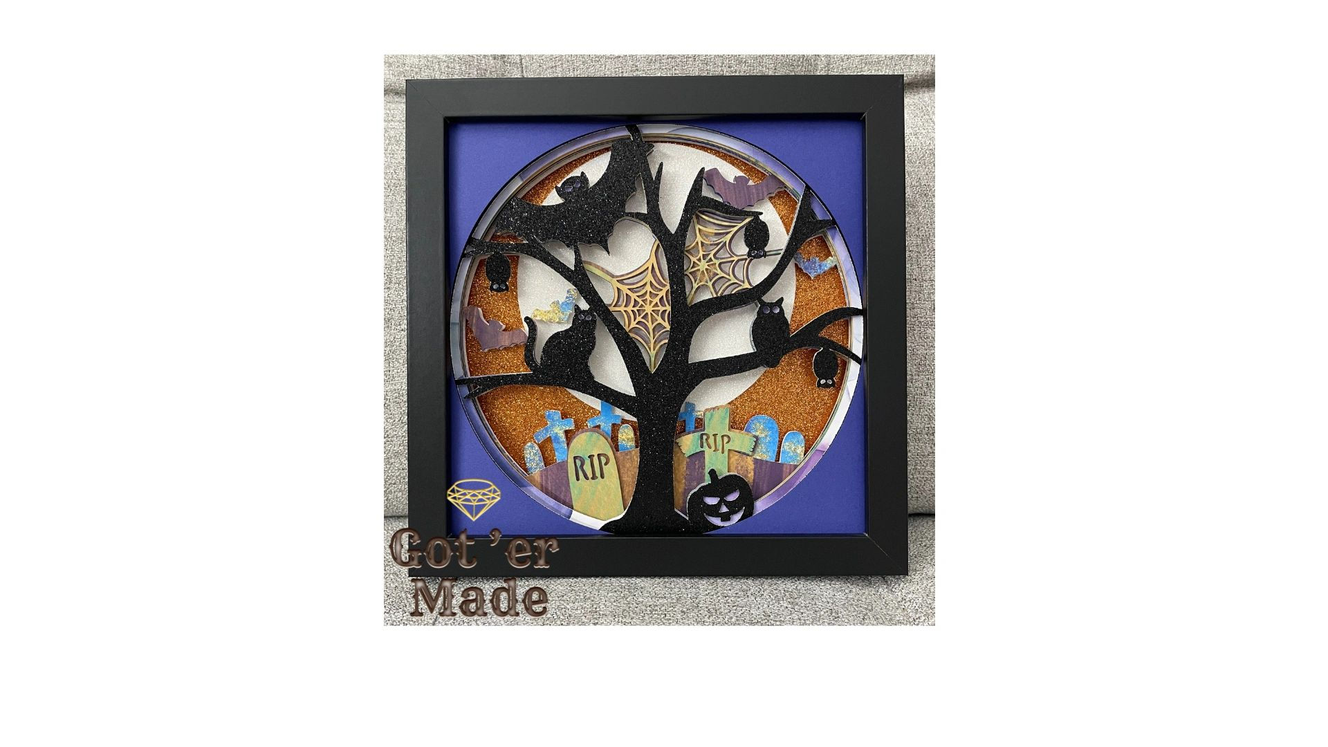 3D HALLOWEEN GRAVEYARD