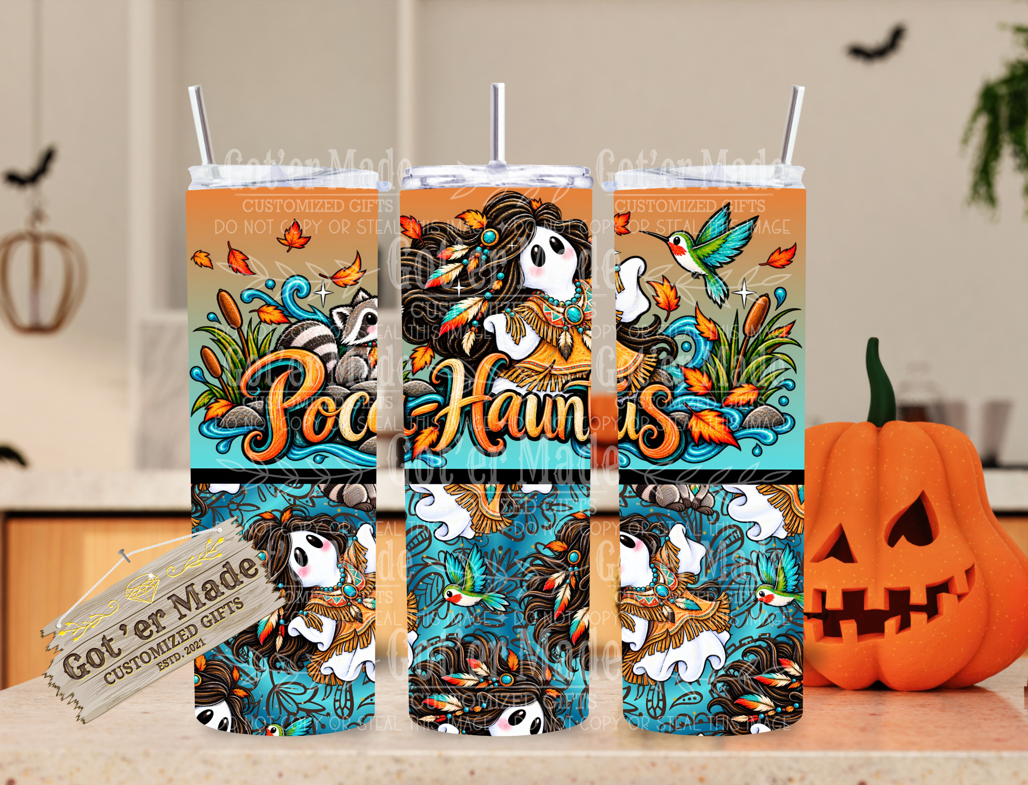 20 OZ TUMBLER - POCA-HAUNTUS