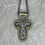 Thumbnail: Jerusalem Warrior Cross Silver Gold Plated