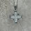 Thumbnail: Silver Jerusalem Cross Syth Stones
