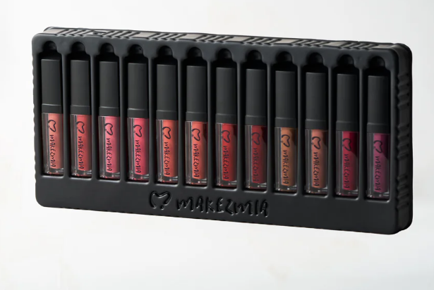 Thumbnail: Makezmia "Just a kiss" Liquid lip set 12/pcs
