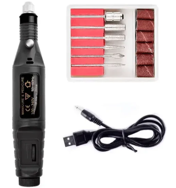 SHILLS Black   Nail   Drill-SPN-1114
