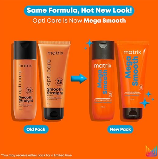 Thumbnail: Matrix Mega Smooth Shampoo and Conditioner Combo