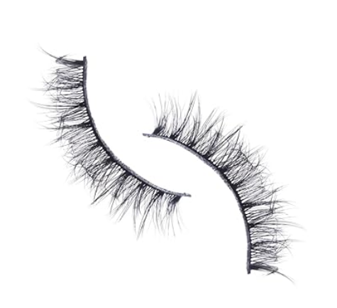 Thumbnail: Gala Eye lashes 17 Faux Mink Natural Eyelashes Pack of 10  10 Pair Artificial Ey