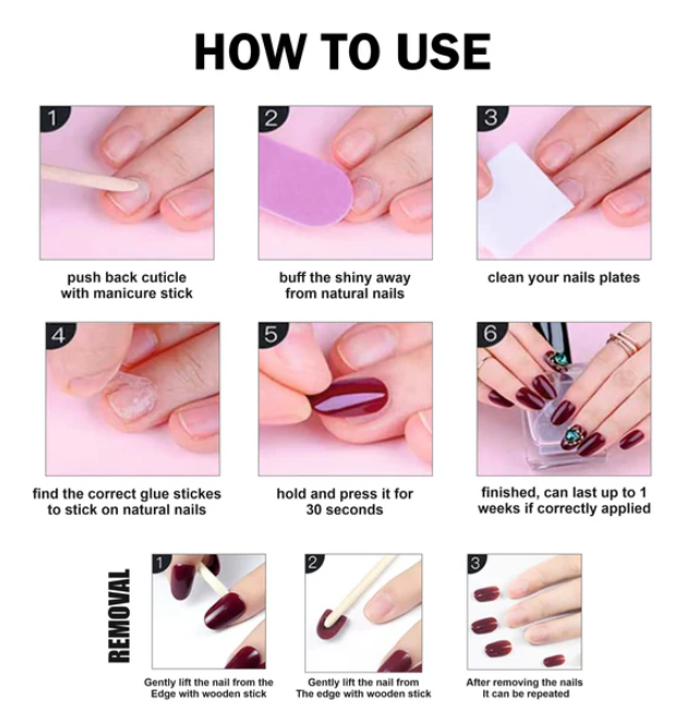 Thumbnail: SHILLS PROFESSIONAL Glossy   Solid   Color   Nails   Sharp   Almond(SPN605-SPN63
