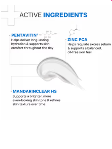 Dermatouch Oil-Free Moisturiser Lightweight Hydration & Non-Greasy Daily Moistur
