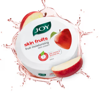 Joy Skin Fruits Body & Skin Cream For Summers with Jojoba & Almond Oil (200ml)