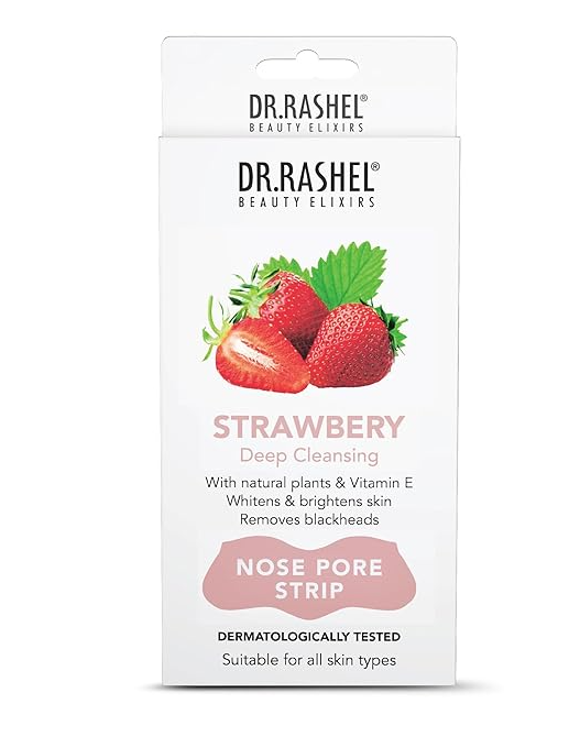 DR.Rashel Strawberry Nose Strips For Pore Cleansing 10pcs