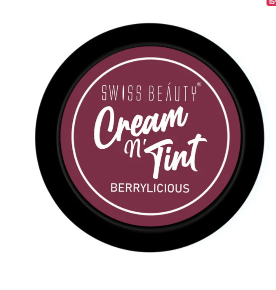 Swiss Beauty 3-in-1 Lip and Cheek Cream N' Tint