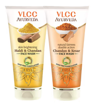 VLCC Ayurveda Natural Fairness & Skin Brightening Face Wash Combo