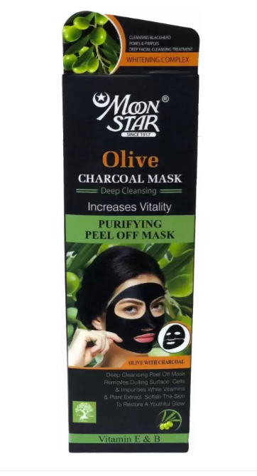 Moonstar Charcoal Face Mask  (100 ml)