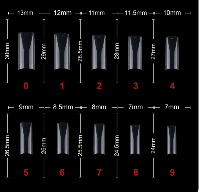 Thumbnail: SHILLS Soft   Gel   Toenail   Tips-PT24-CLEAR