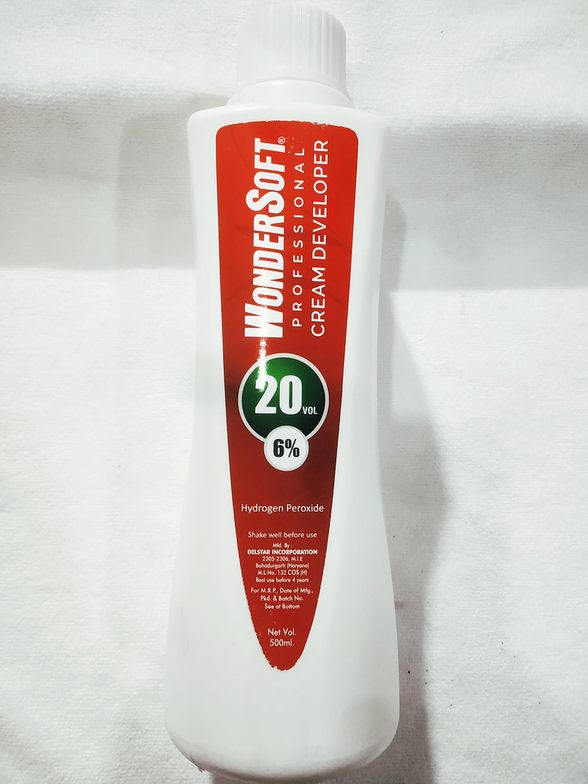 Wondersoft Cream Developer