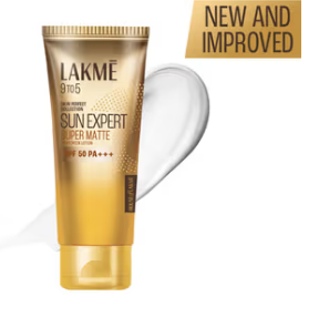 Lakme Sun Expert SPF 50 Ultra Matte Sun Screen SPF 50 Lightweight Sunscreen