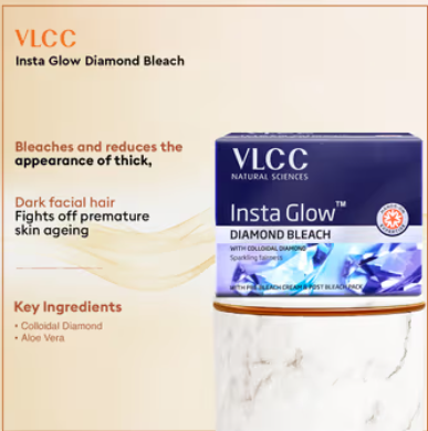 Thumbnail: VLCC Salon At Home Combo - Anti Tan Facial Kit & Diamond Bleach
