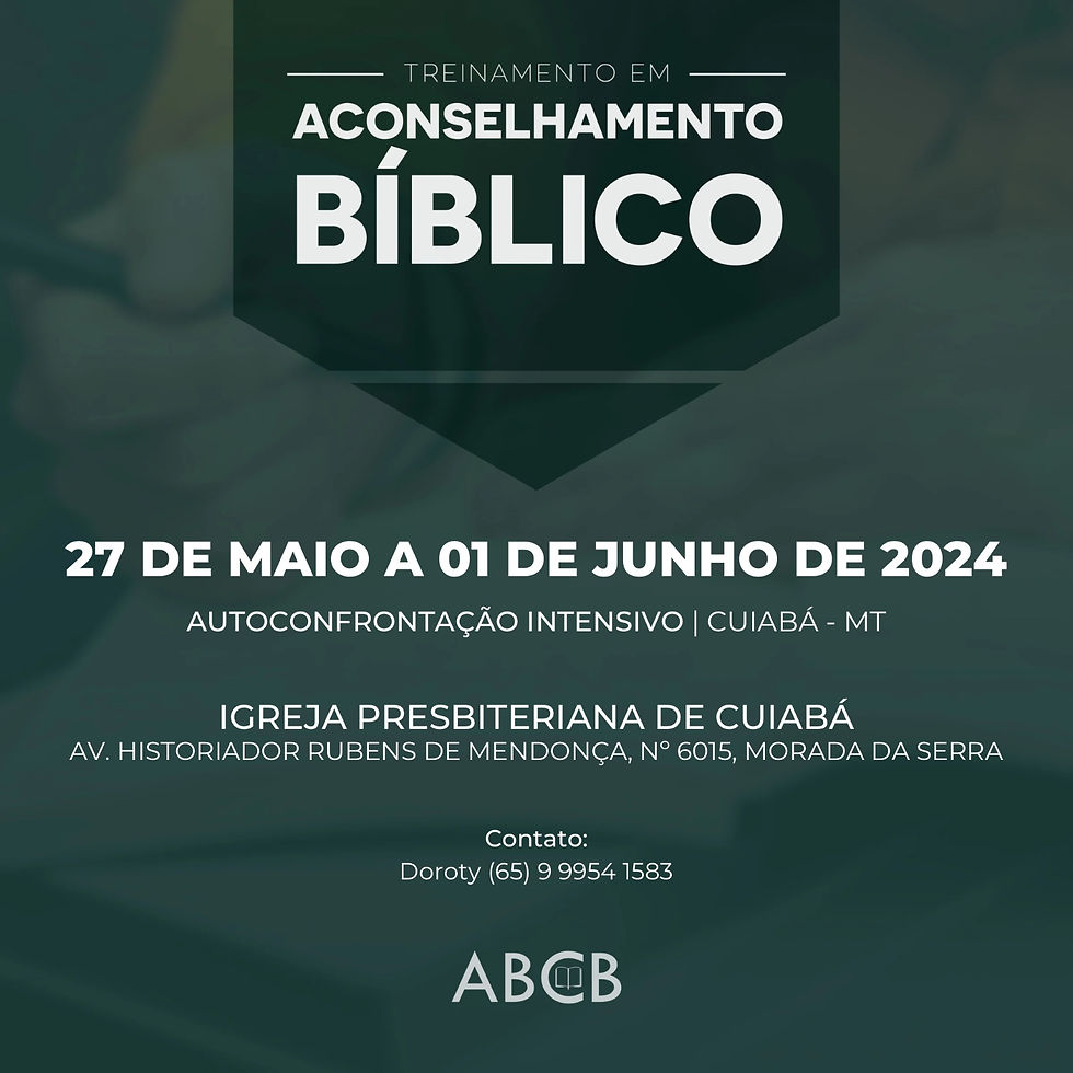 Treinamento em Aconselhamento | Autoconfrontação Intensivo | Cuiába