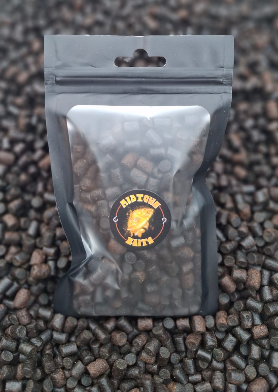 Flavoured 80g Halibut Pellets 6mm