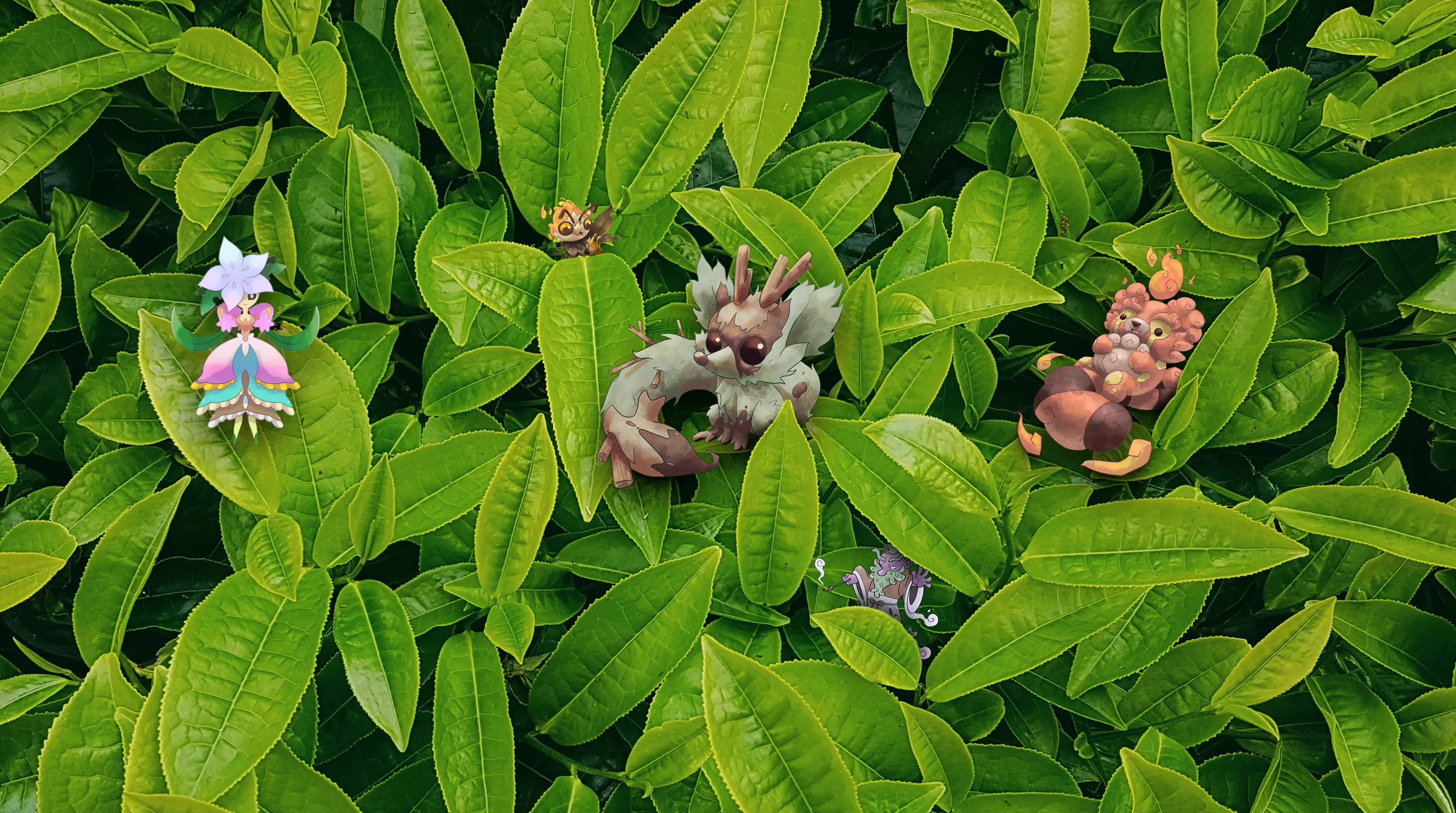 Tea leaves and spirits
