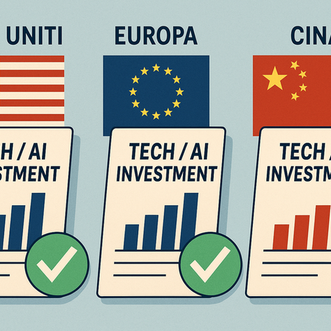 La verità nascosta nei bilanci: perché USA, Europa e Cina raccontano storie diverse sulla tecnologia