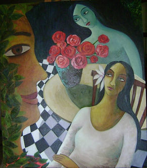 Surabhi Gaikwad -Dream I -2008 -Oil on canvas -44x38in.jpg