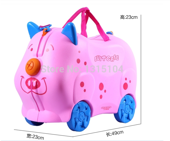 Küçük resim: Children cartoon toys suitcase