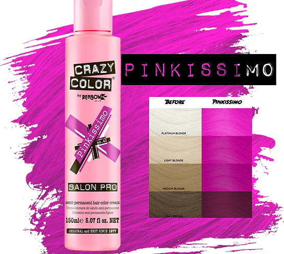 Crazy Color #42 Pinkissimo 150ml/5.07oz