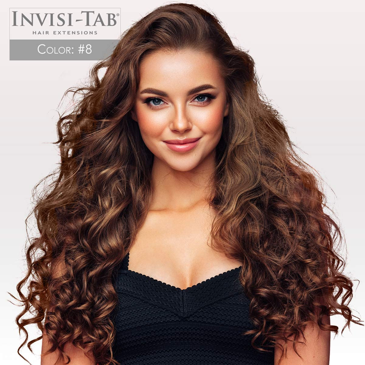 14" 100% Virgin Tape-In Extensions - Medium Ash Brown #8