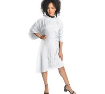 Cape - Essel Crinkle White