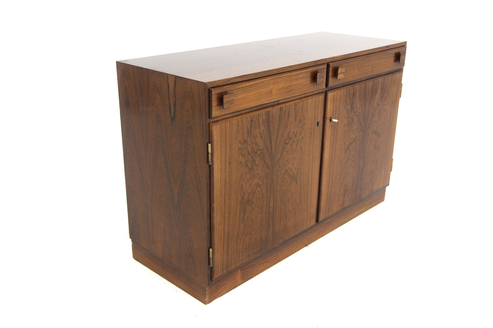 Enfilade scandinave"en palissandre, O. Bank Larsen, Skjern, Danemark, 1960