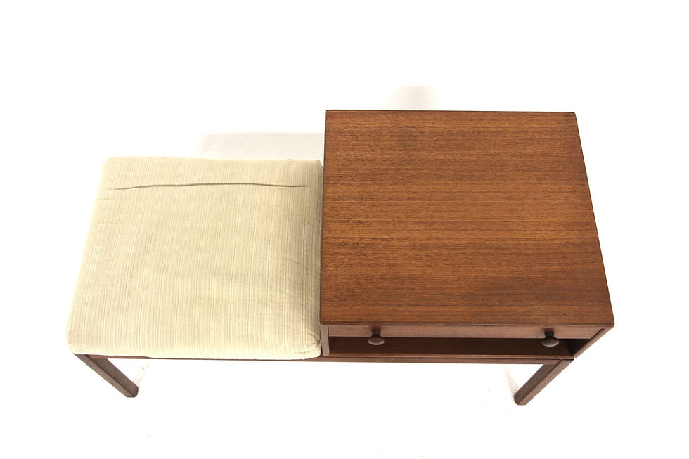 Miniature : Banc-téléphone "Casino", Engström & Myrstrand, Tingströms, Suède, 1960
