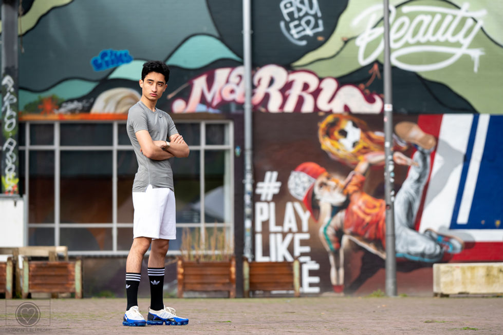 portfolio shoot model