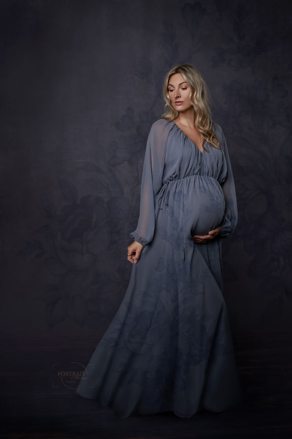 fine art zwangerschap fotoshoot studio