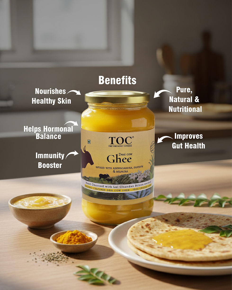 Thumbnail: Desi Cow Ghee (with Herbs)
