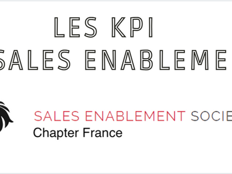 Les KPI du Sales Enablement - 2021
