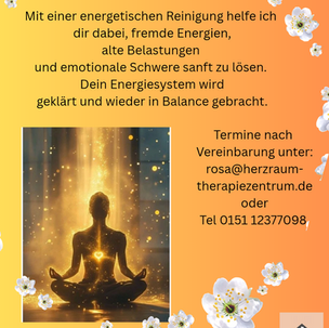 Energetische Reinigung