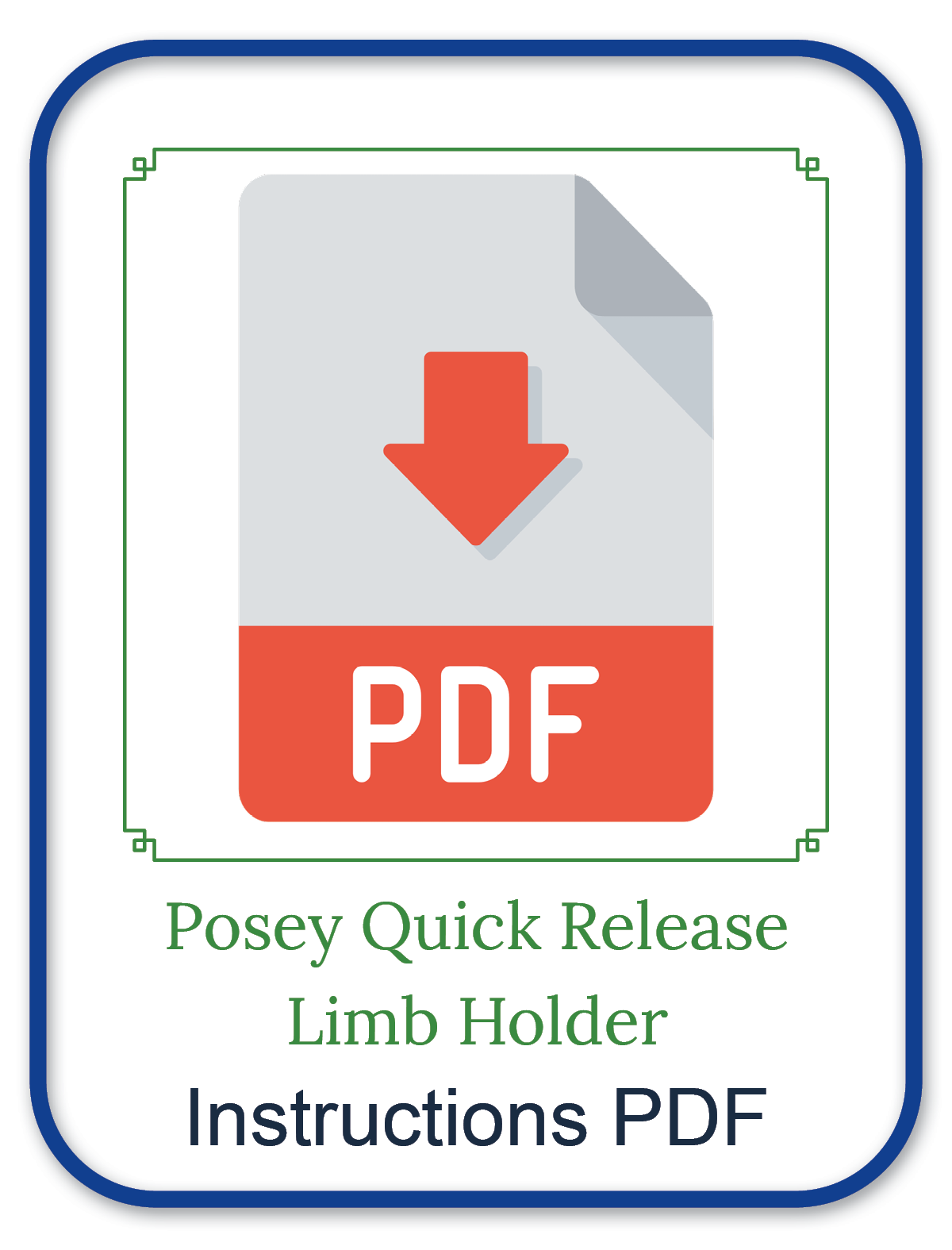 Posey Quick Release Limb Holder PDF.png