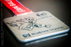 Medalha Corrida Longevidade Bradesco