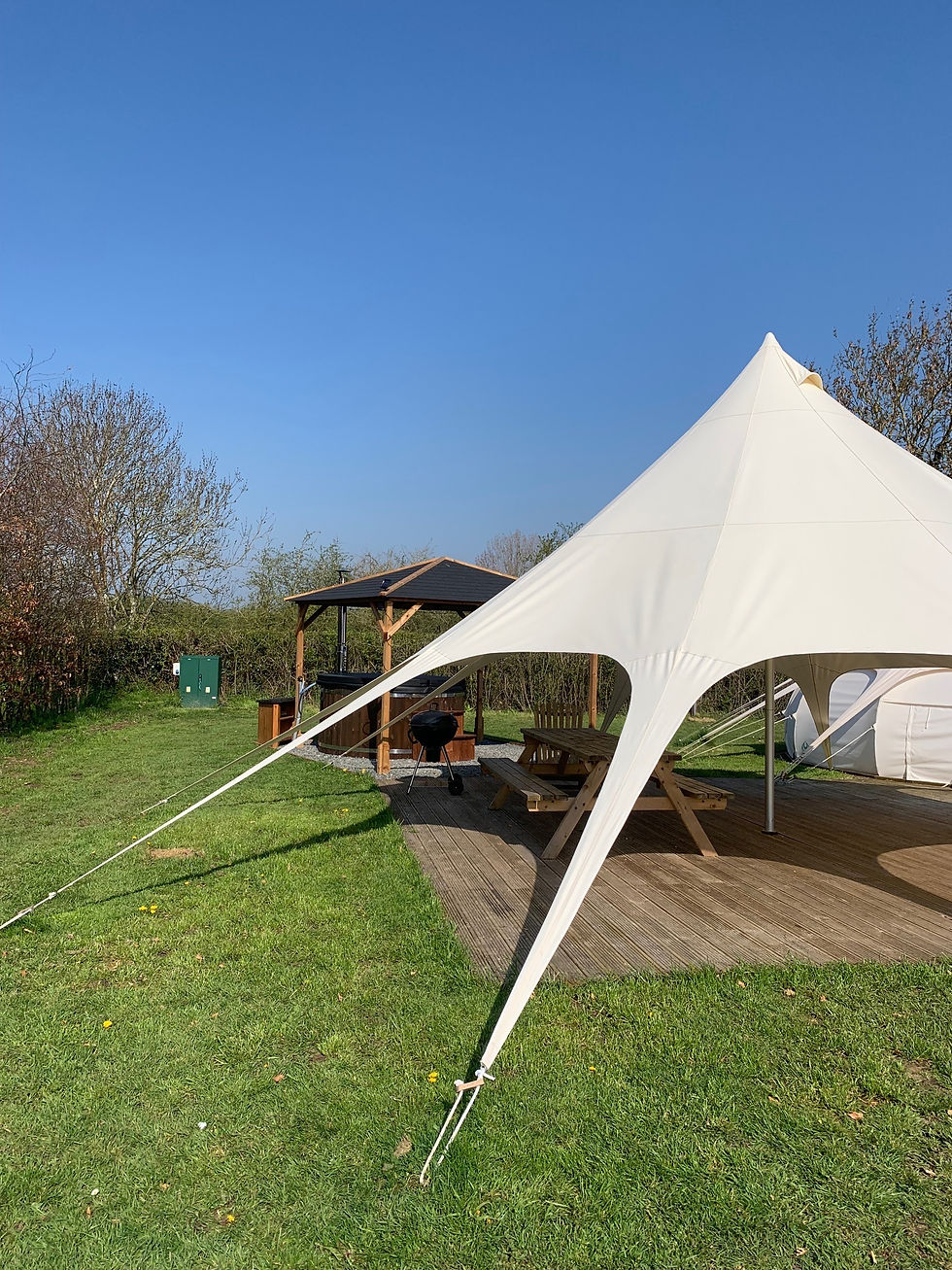 5 Must-Do’s For A Memorable Night Glamping Tucked up Under the Stars in a Beautiful Belle Tent.