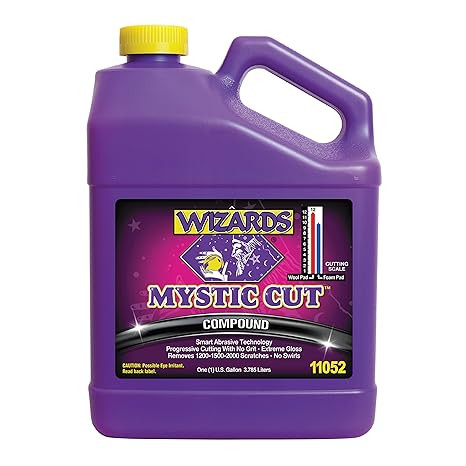 WIZARDS® MYSTIC CUT™ 11052 Smart Abrasive Buffing Compound, 1 gal Can ...