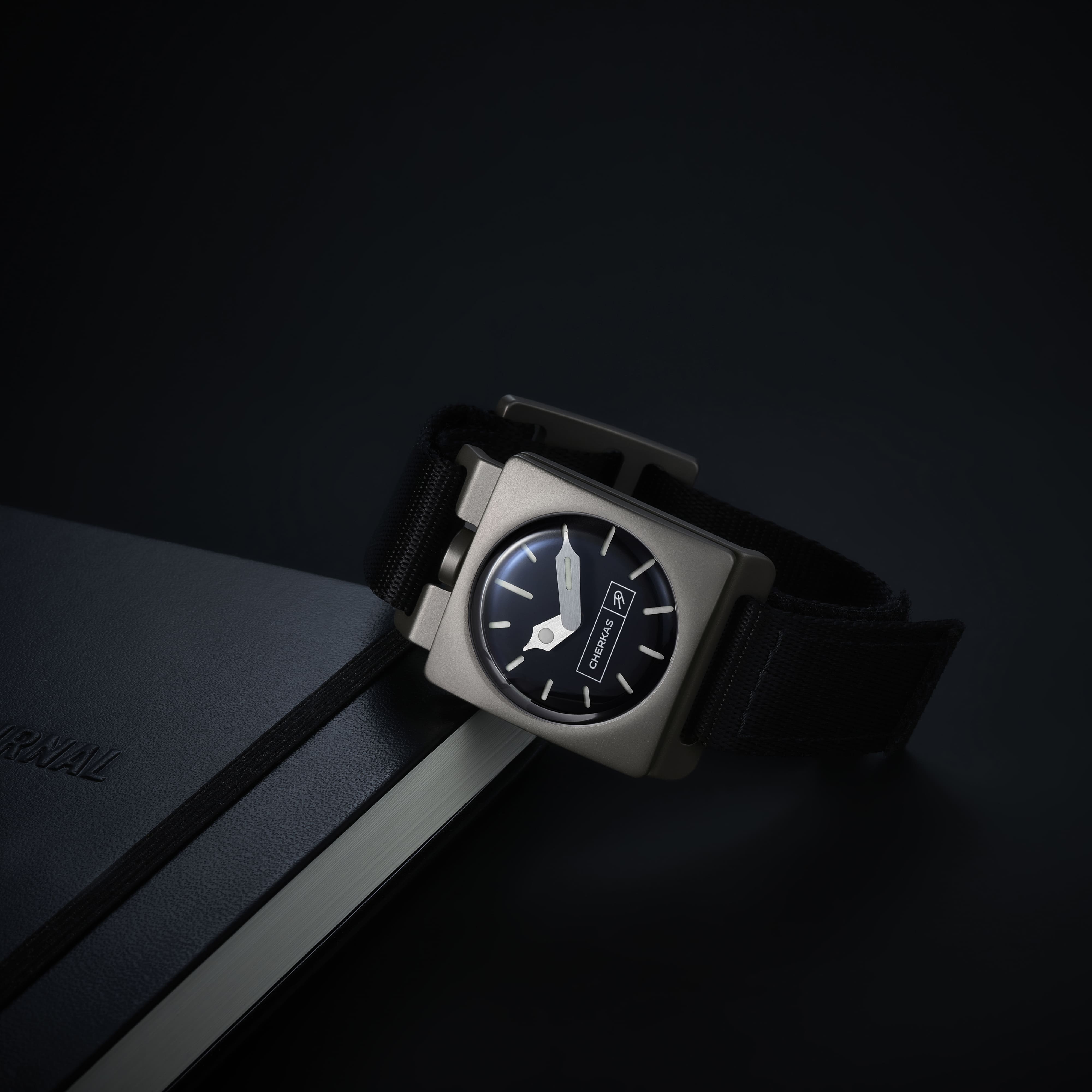 Premium watch studio shot