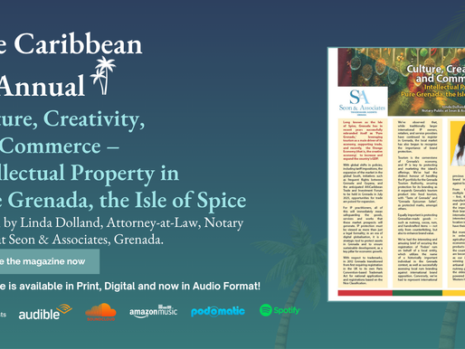Culture, Creativity, and Commerce – Intellectual Property in Pure Grenada, the Isle of Spice by Linda Dolland