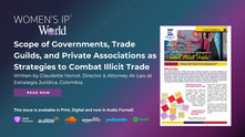 Scope of Governments, Trade Guilds, and Private Associations as Strategies to Combat Illicit Trade by Claudette Vernot